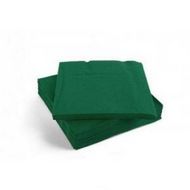Салфетки бумажные Бик-пак 33*33 см 1-сл, цв.зеленый 300шт/упак