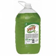 Средство д/мытья посуды "Velly light зеленое яблоко" 5 кг