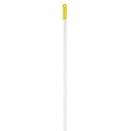 Ручка для МОПа алюминиевая 140см, d=23,5мм, цв.желтый