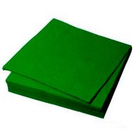 Салфетки бумажные Бик-пак 33*33 см 2-сл, цв.зеленый 200шт/упак