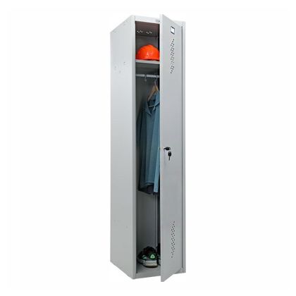 Шкаф металлический для одежды Практик LS-01-40