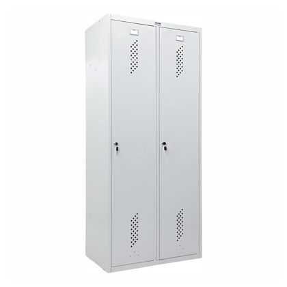 Шкаф металлический для раздевалок ПРАКТИК LS-21-80 для одежды