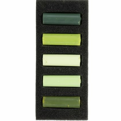 Пастель мягкая "Rembrandt Half Pastel" набор, 5 цв., насыщенные серые