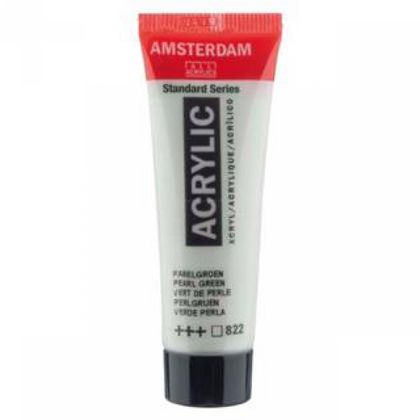 Краски акриловые "Amsterdam" 822 жемчужный зеленый, 20 мл., туба