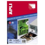 накл. 45,7х21,2 бел."SECURITY" д/лаз.48/10 Apli