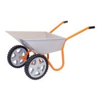 Тачка строительная "КОМ ТССР-2" 120 л, 240 кг, 2 литых колеса