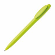 Ручка шарик/автомат "Bay MATT" 1,0 мм, пласт., матов., лимонный, стерж. синий