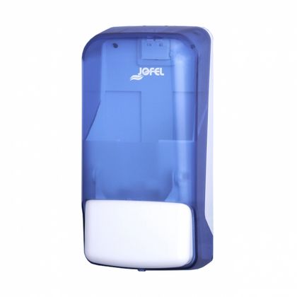 Диспенсер Jofel для мыла жидкого 0,85л, пластиковый, цв.белый