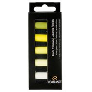 Пастель мягкая "Rembrandt Half Pastel" набор, 5 цв., холодные желтые