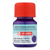 Краски декоративные "GLASS&PORCELAIN OPAQUE" 5516 пурпурный 30 мл.