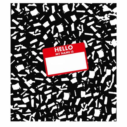 Тетрадь А5 48 л., клет. "Hello" скоба сбоку, обл. карт., УФ-лак, ассорти