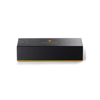Ручка шарик/автомат "Classic Century Black Lacquer" 0,7 мм, метал., подарочн. упак., черный/серебристый, стерж. черный