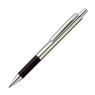 Ручка шарик/автомат "Star Tec Steell" 1,0 мм, метал., серебристый, стерж. синий