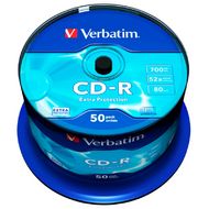 диск CD-R  (50 шт/кругл. бокс) 700 Мб Verbatim Datalife