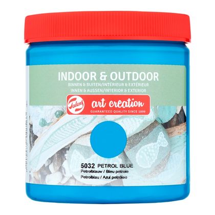 Краски декоративные "INDOOR & OUTDOOR" 5032 нефтяной синий 250 мл.