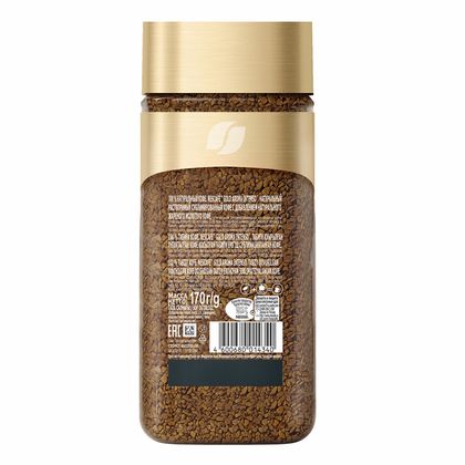 Кофе "Nescafe" натур. растворим. сублимир с доб. жар.мол. кофе., 170 гр., пак., Gold Aroma Intenso