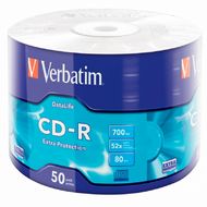 диск CD-R  (50 шт/п/эт.упак) 700 Мб Extra Protection Verbatim