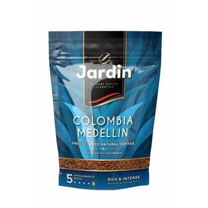 Кофе "Jardin" натур. растворим. сублим., 95 гр., стекл./б, Colombia Medellin