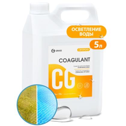 Средство для осветления воды "CRYSPOOL Coagulant", 5,9кг, канистра