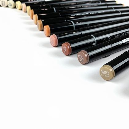 Маркер перм., худ. "Sketchmarker Brush" двусторонний, TG9, тонированный серый 9
