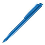 Ручка шарик/автомат "Dart Polished" 1,0 мм, пласт., глянц., синий, стерж. синий