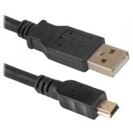 Кабель USB 2.0 AM-BM MINI CABLE (1.8M) позолота Defender