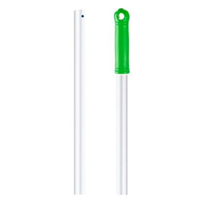 Ручка для МОПа алюминиевая 140см, d=23,5мм, цв.зеленый