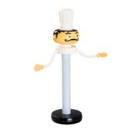 Держатель д/бумажных полотенец "CHEF2" пласт., подарочн. упак., белый