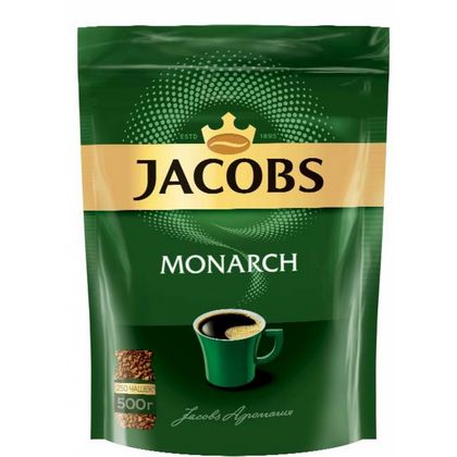 Кофе "Jacobs Monarch" растворим. сублим., 95 гр., стекл./б