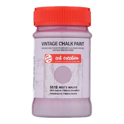 краски декоративные "VINTAGE CHALK PAINT" 5518 приглушенный лиловый 100 мл.
