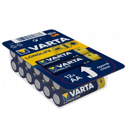 бат_гальв. эл-т щел. (алкал.) 1,5 V LR6 (АА) 12шт. VARTA LONGLIFE