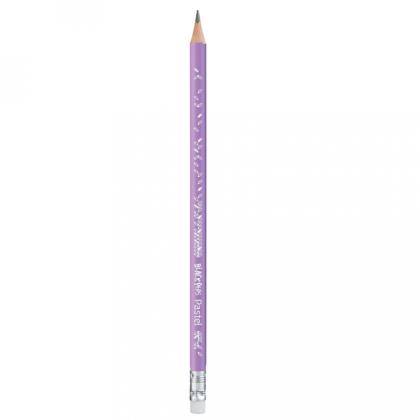 Набор карандашей прост. "Black Peps Pastel" HB, 3 шт., с ластиком, блистер