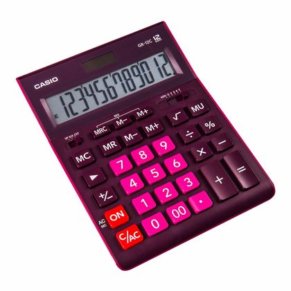 Кальк. наст. 12р. GR-12 Casio темно-зеленый 35*155*209 мм