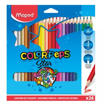 Цв. карандаши 12 шт. "Color Peps" мини