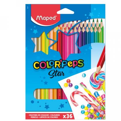 Цв. карандаши 12 шт. "Color Peps" мини