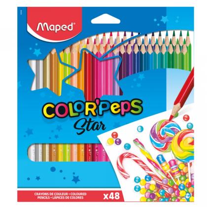 Цв. карандаши 12 шт. "Color Peps" мини