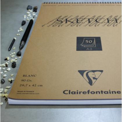 Скетчбук "Sketch" А5, 90г/м2, 100л., спираль