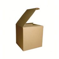 Коробка подарочная д/кружки 100*100*100 мм, картон., коричневый