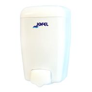 Диспенсер Jofel для мыла жидкого 0,4л, пластиковый, цв.белый