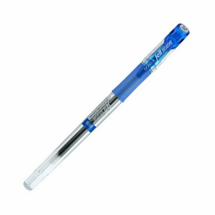 Ручка гелевая "Jell-Zone Standard" 0,5 мм, пласт., прозр., стерж. черный
