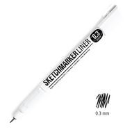 ручка капиллярная "Sketchmarker" 0.3 мм, черный