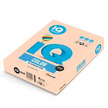 Бумага цветная A4, 80г/м, 500 л. "IQ Color" желтый неон