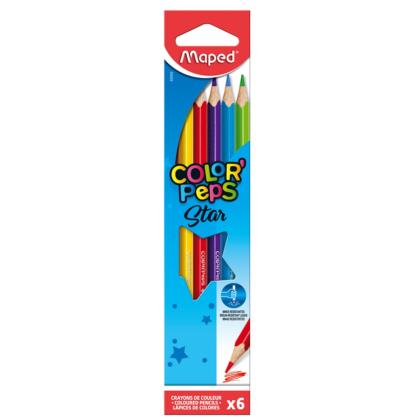 Цв. карандаши 6 шт. "Color Peps"