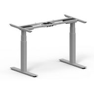 Каркас стола с эл. приводом двухмоторный 3-х ступенчатый Waltz IR30-IHG-SLN (615mm-1265mm), USB, цвет серый