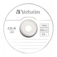 диск CD-R 700 Мб 52х 700 Мб Extra Protection Verbatim бум. конверт.