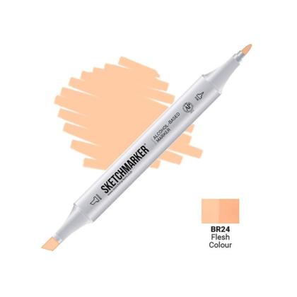 Маркер перм., худ. "Sketchmarker" двусторонний, BR24, телесный