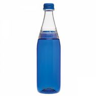 Бутылка д/воды 700 мл. "Fresco Twist & Go Bottle" пласт., синий/прозрачный