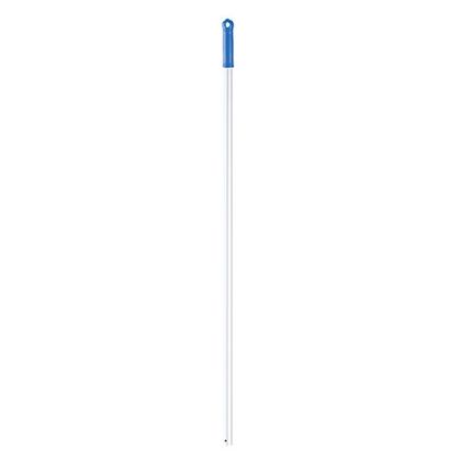 Ручка для МОПа алюминиевая 130см, d=22мм, цв.синий