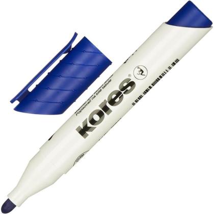 Маркер д/д "Kores" синий