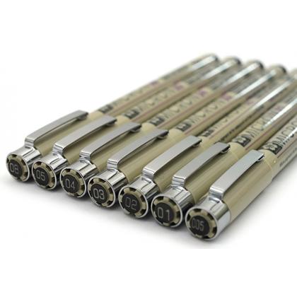 ручка капиллярная "Pigma Micron" - 0.2мм, черный